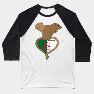 Gerbil Algeria (light) Baseball T-Shirt